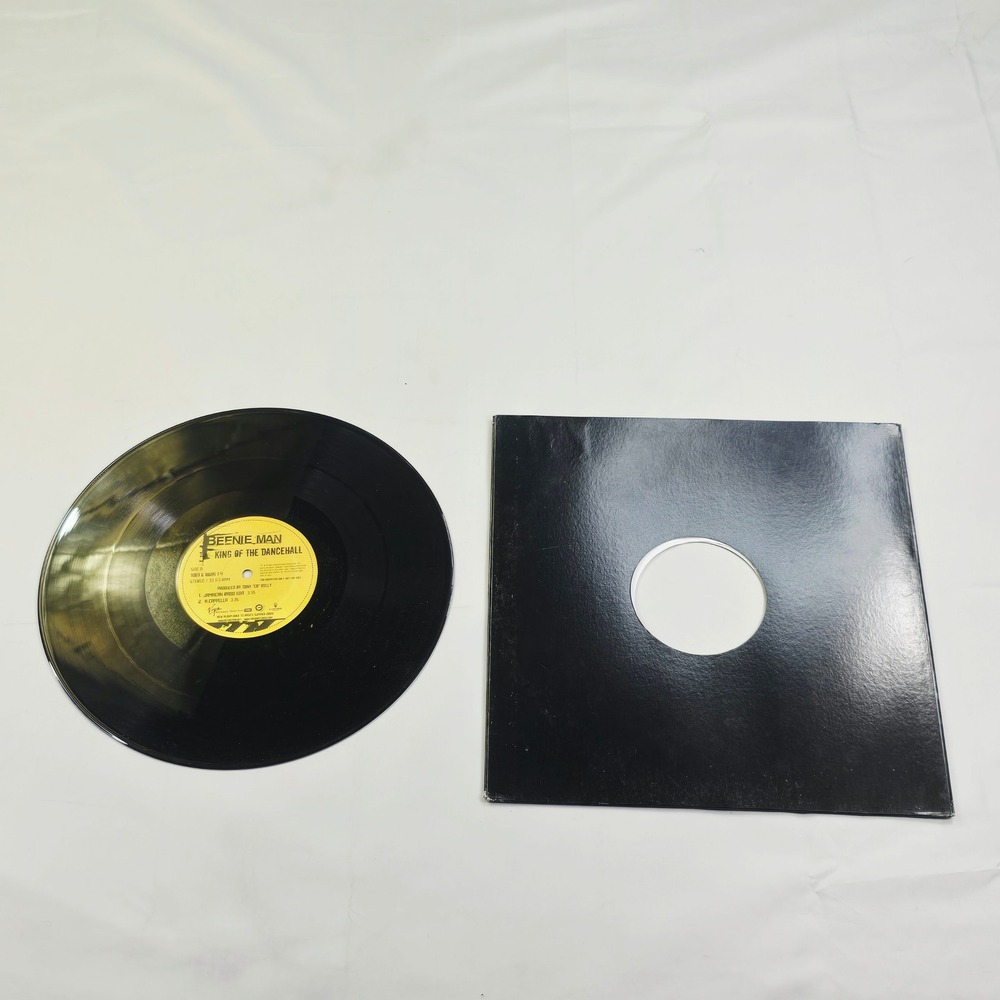 Beenie Man King of the Dancehall Vinyl 12" Single Promo 2004 Dancehall